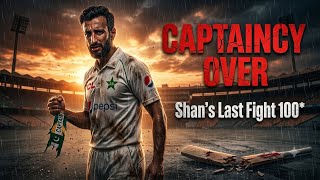 END OF AN ERA: Shan Masood | Pakistan's Underrated Test Captain 