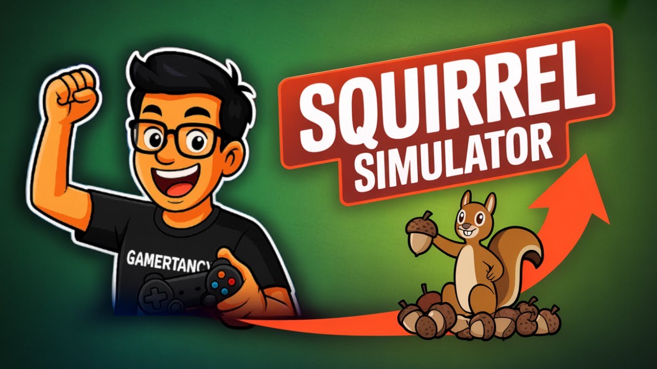 Survival Begins 🐿️ Gamertancy Enters the Wild in Squirrel Simulator Game