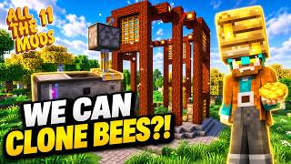 ATM11 - We Can Clone Bees! | Productive Bee Genetics Ep 19