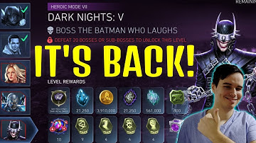 Dark Nights Solo Raid Is Finally Back! Injustice 2 Mobile