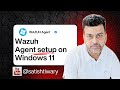 Installing Wazuh Agent on windows 11