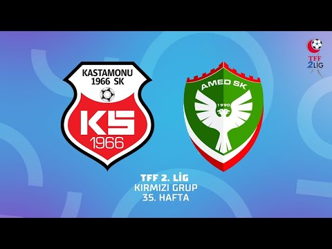 MAÇIN TAMAMI | TFF 2. Lig Kırmızı Grup | GMG Kastamonuspor 0 - 1 Amed Sportif Faaliyetler