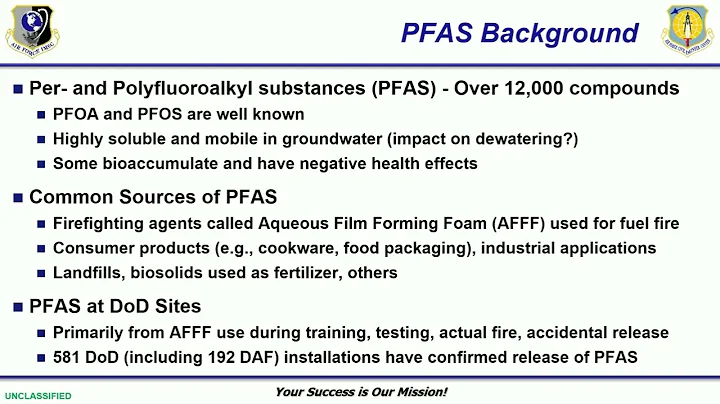 JETC 2025: A Discussion of the MILCON and SRM PFAS Challenge