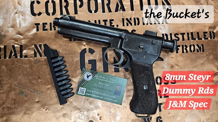 8mm Steyr Dummy rounds by J&M Spec LLC