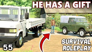 DENNIS HAS A GIFT?!? - Survival Roleplay - Episode 55