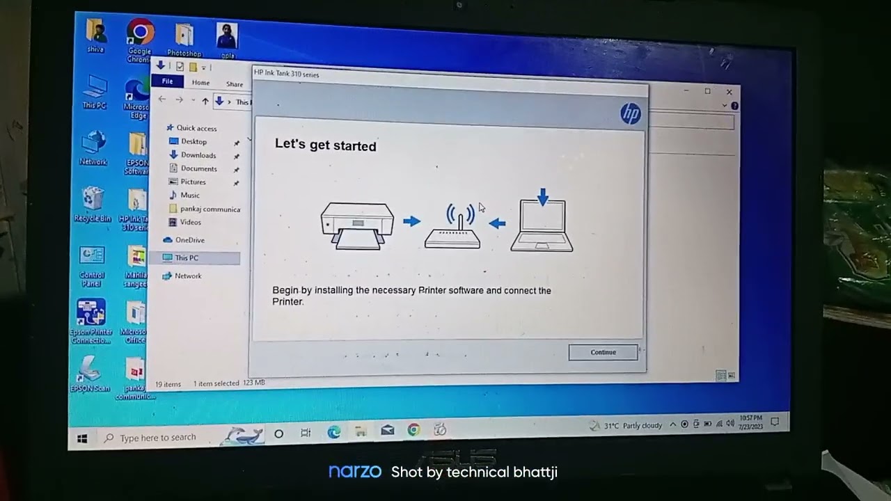 How To Install Driver Hp Ink Tank 316 || Hp Ink Tank 316 Printer and Scanner Driver Download 2023