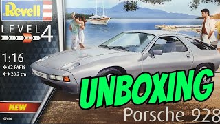 Porsche 928 1:16 unboxing // Modellbau Revell Neuheit 2019