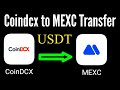 How to Transfer USDT from CoinDCX to MEXC Exchange / coindcx to mexc transfer