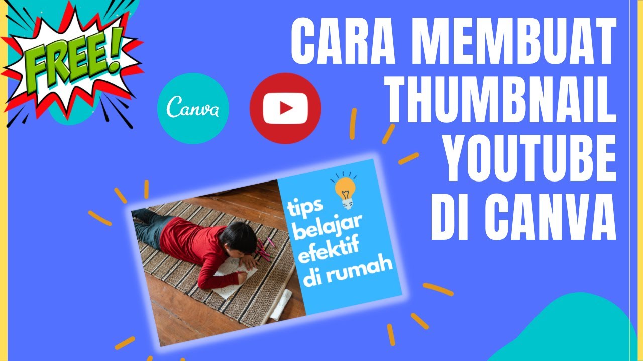 CARA MEMBUAT THUMBNAIL YOUTUBE DI CANVA