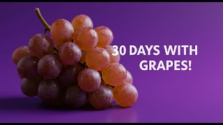 Eating Grapes Every Day For 30 Days - The Amazing Results! What If You Eat Grapes Every Morning