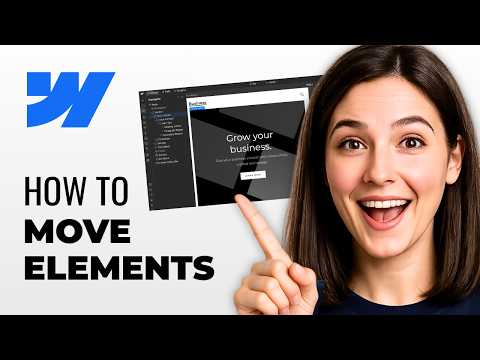 How To Move Elements On Webflow