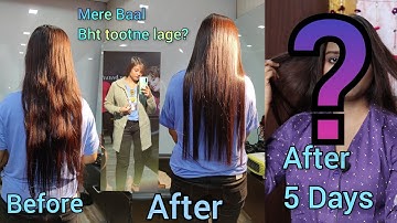 *Jawed Habib* Hair smoothening and shining full process and results | क्या मेरे बाल अच्छे हो गए ?
