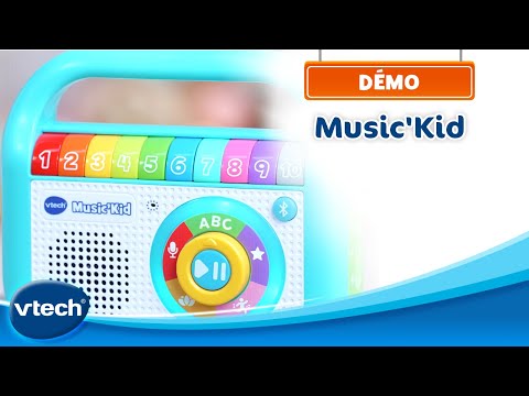 Music'Kid - Premier baladeur musical à emporter partout, de 2 à 6