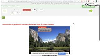 Edcite Schools: Students Accessing an Assignment in Canvas