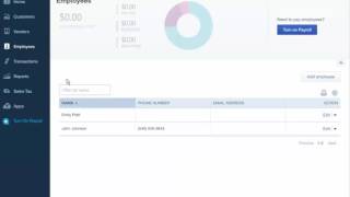 Print employee paystub using QuickBooks Online