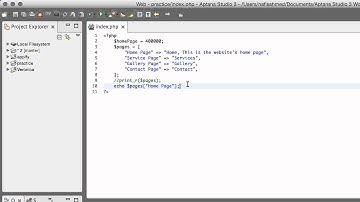 PHP5, HTML & CSS Web Project | Introducing if Conditionals | Part-10