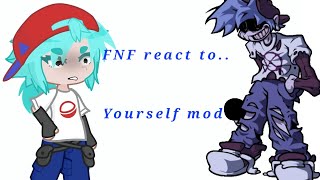 FNF react to Silly Billy/ Yourself Mod//GCRV//🇺🇸//FNF