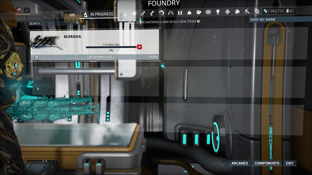 Starting to build Morgha