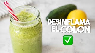 JUGO VERDE para LIMPIAR el COLON ✅  ¡Mejora tu Digestión! | Bebidas Saludables