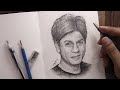 تعلم رسم الوجه الأمامي بطريقة لوميس رسم شاروخان خطوة بخطوة 