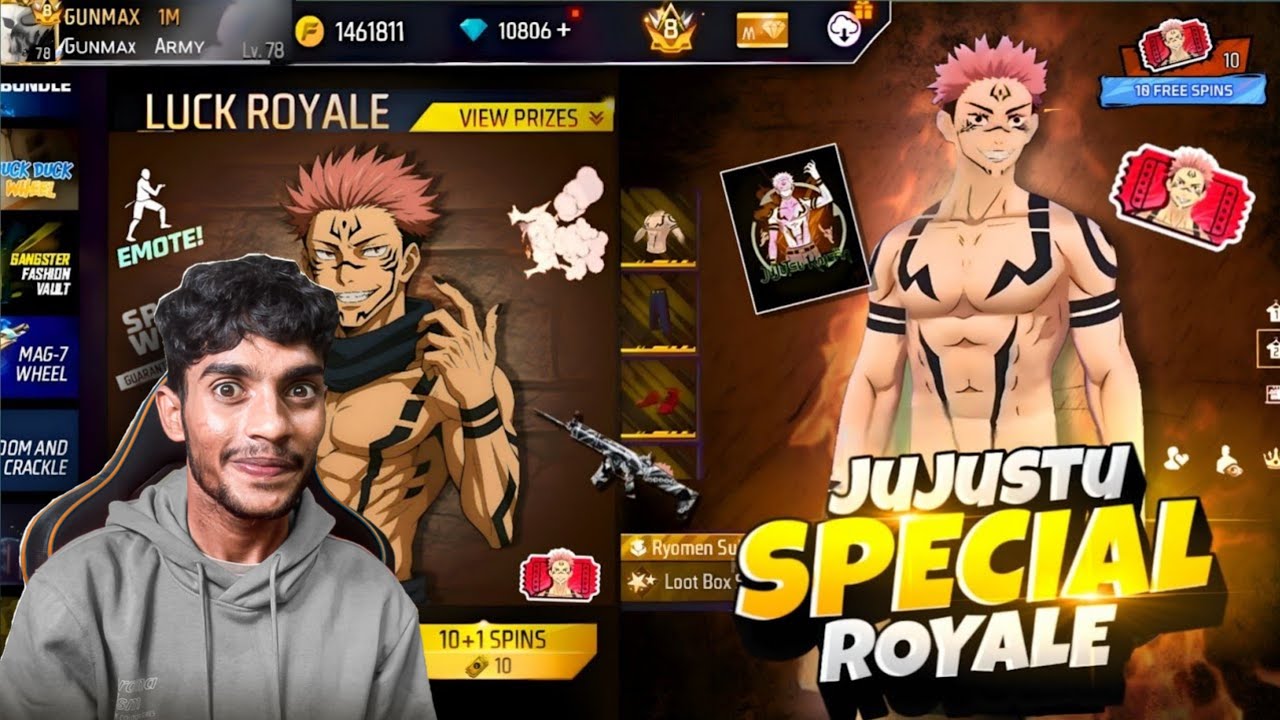 SUKUNA RING COMING SOON ☠️ Free Fire Max