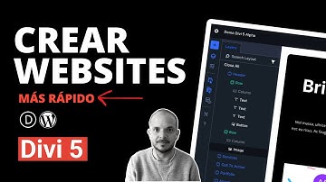 Divi 5: Cómo Crear Páginas Web Más Rápido en Wordpress 🔥