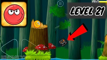 Red Ball 4 Level 21 Playthrough / Walkthrough Video || Yellow Ball || 🌕