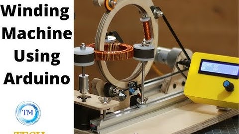DIY Arduino based Toroid coil winding Machine | Arduino project