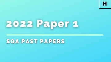 Higher Physics | SQA Past Papers | 2022 | Paper 1 (Multiple Choice)
