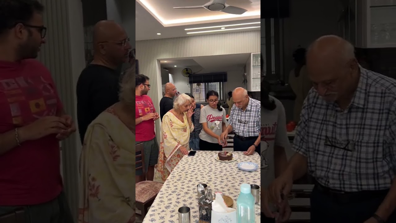 2024 celebration of dad’s bday and grand daughter bday