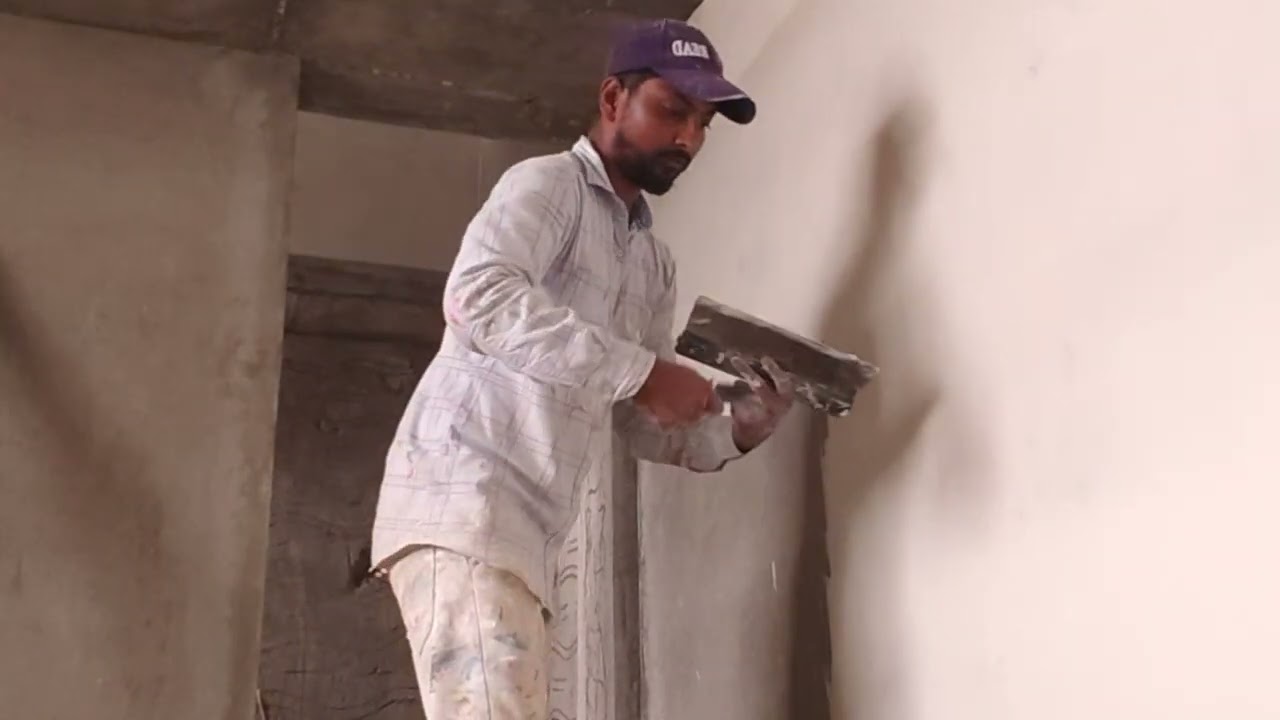 How to applying wall putty 😮😮