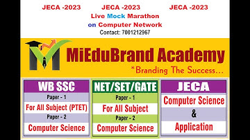 JECA 2023: Mock Marathon on Computer Networking