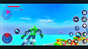 Rescue Robot Car Transform - FireTruck Robot Games - Android Gameplay Part 3