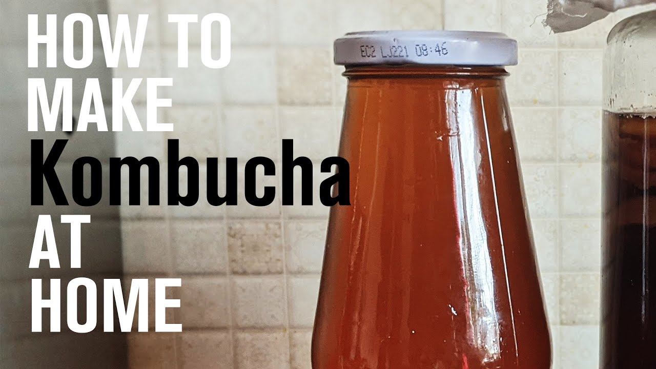 How To Make KOMBUCHA at Home (Nepali Kombucha Recipe) 
