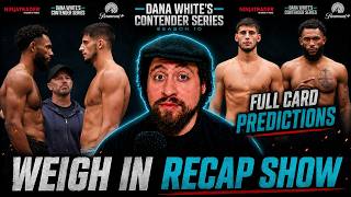 Contender Series 2026 Week 5 Predictions & Betting Breakdown | Weigh In Recap Show