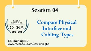 CCNA 200-301 | Compare Physical Interface and Cabling Types! | CCNA Bangla Tutorial