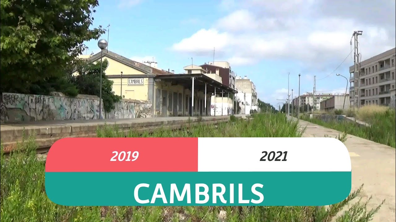 RENFE  : Cambrils antes y después del 2020