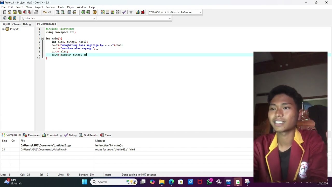 Nama: Dynno Ramadhan Npm:25315028 Tugas Dasar Dasar Pemrograman