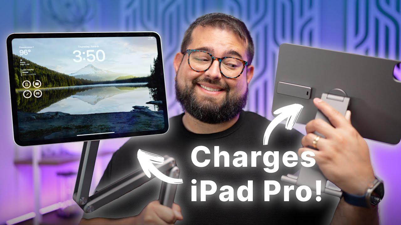 НОВЫЕ подставки M4 для iPad Pro с беспроводной зарядкой!