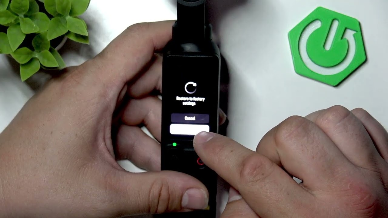 DJI Osmo Pocket 4P – How to Factory Reset