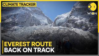 Sherpas Carve Safe Passage Through Ice | WION Climate Tracker