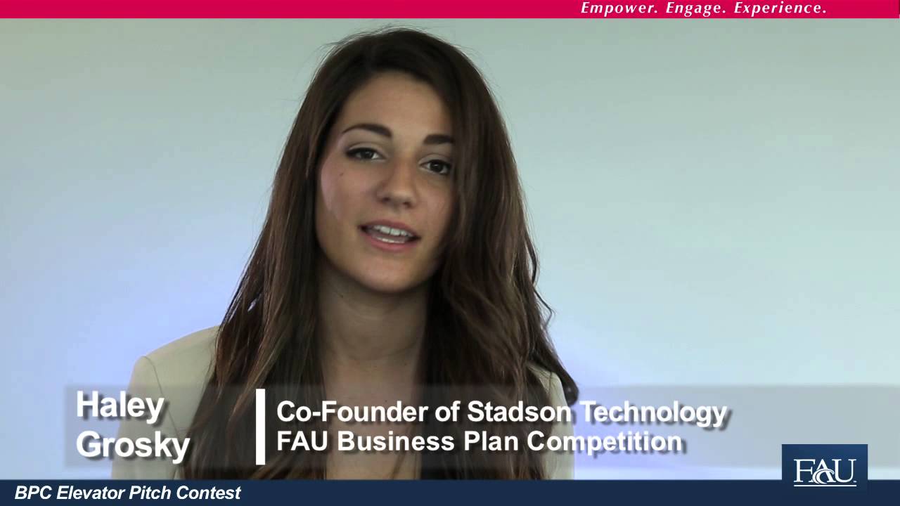 FAU Business Plan Competition - 2013 Top Elevator Pitches
