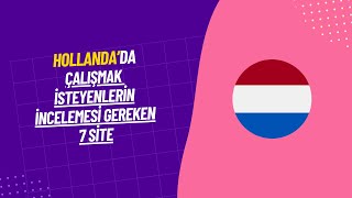 Basım Ve Yayın Teknolojileri Mezunlarının Hollandada İş Bulması İçin İncelemesi Gereken 7 Site