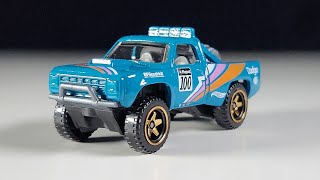 Hot Wheels Mainline Review: '87 Dodge D100 | 2024 HW Reverse Rake