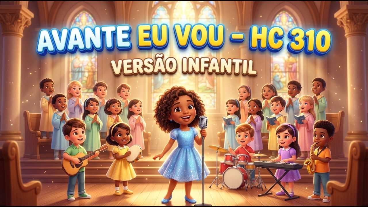 Avante Eu Vou -  Harpa Cristã 310 | Versão Infantil