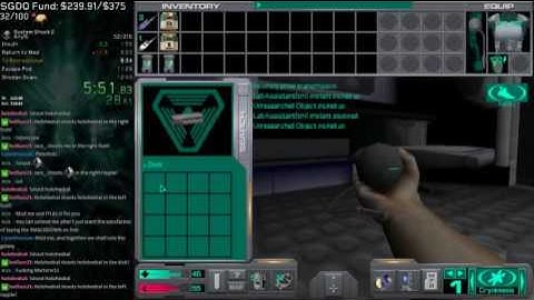 System Shock 2 Speedrun - 12:38