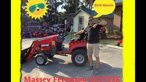 Massey Ferguson 1723 GC Tractor Review: Power, Performance, and Versatility Unleashed.