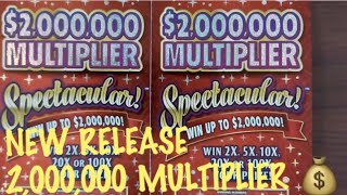 *NEW RELEASE* 2,000,000 MULTIPLIER FROM THE MICHIGAN LOTTERY...WON ON BOTH!!! #michiganlottery