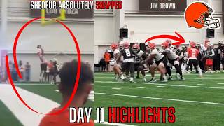 SHEDEUR SANDERS Was DIALED In At Browns Training Camp.... | Day 11 Highlights |