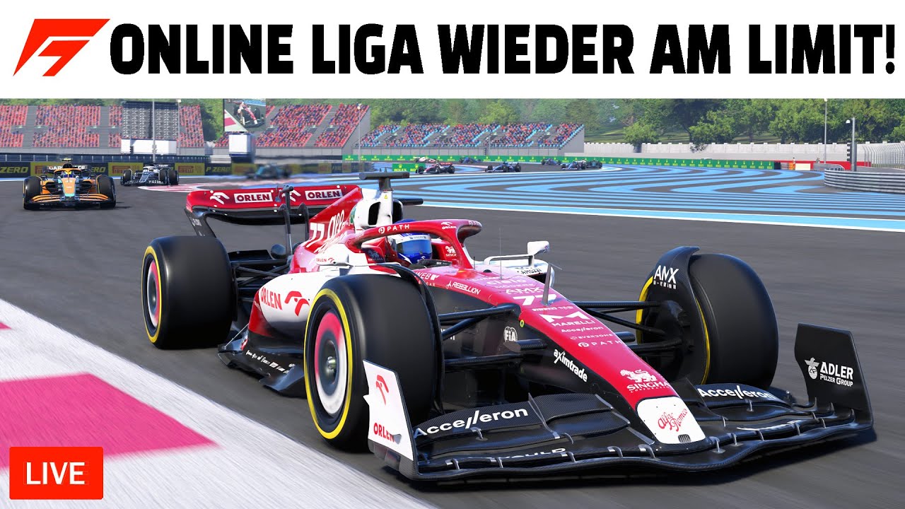 Bis die Reifen platzen beim Frankreich Grand Prix in der F1 22 Online Liga! 